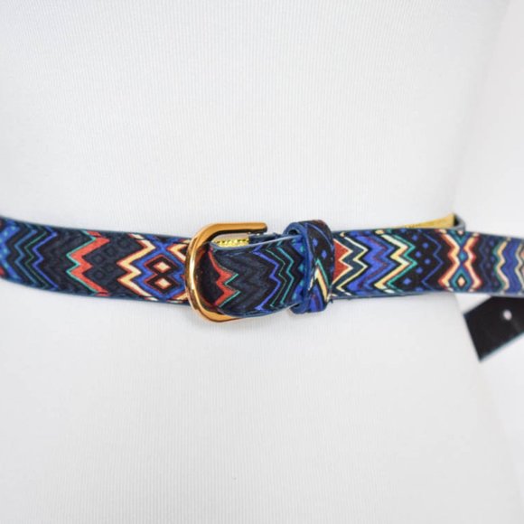 Zig Zag Print All In One Fanny Pack, Bag and Belt - Picture 3 of 7